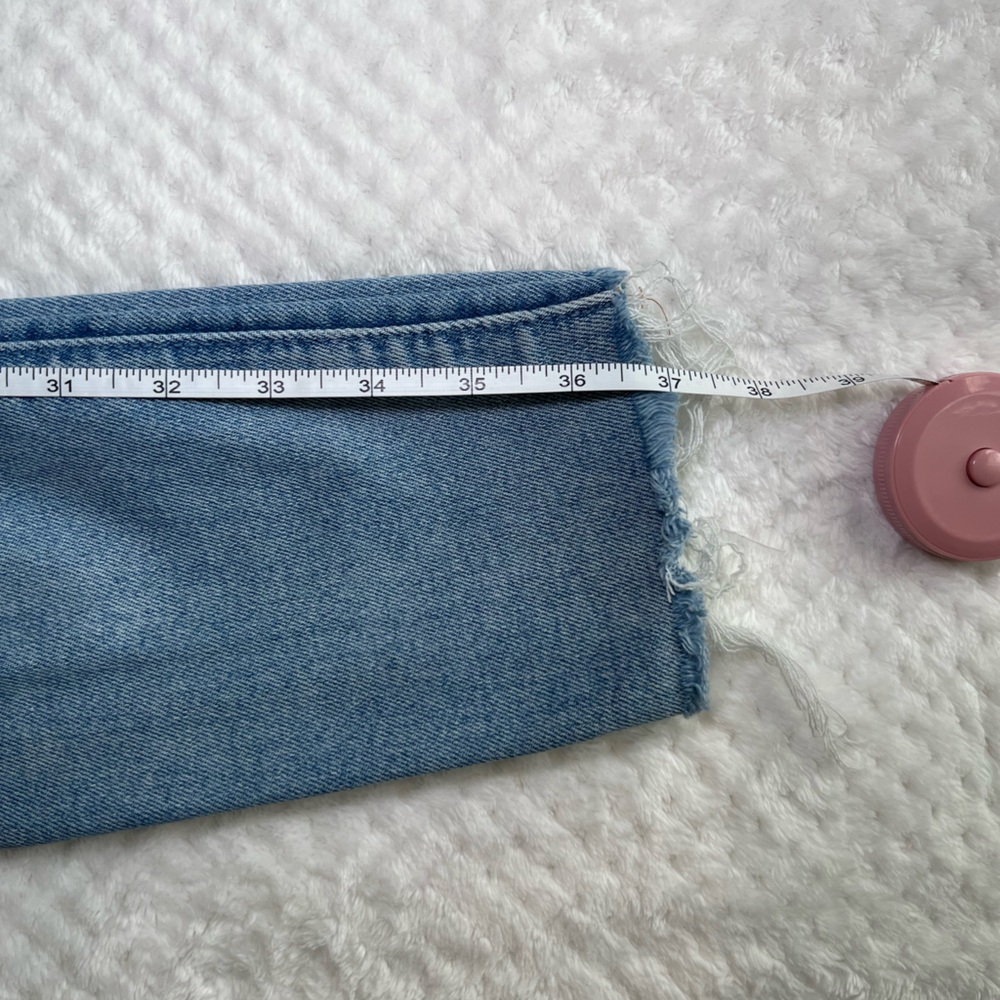 Old Navy Light Blue Distressed Skinny Jeans - Picture 7 of 9